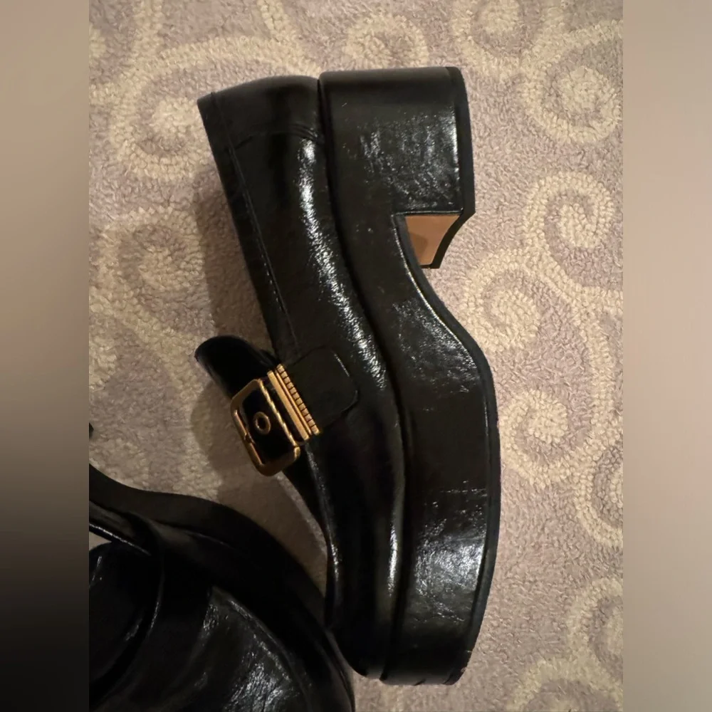 Dolce Vita black platform loafers , size 8.5 - Picture 3 of 5